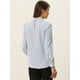 thumbnail image 4 of Dde San Patricio profesional Blusas de gade manlarcon cuello alto elegante pamujer  Gris Blanco M, 4 of 6