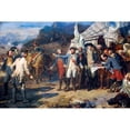 thumbnail image 3 of Couder, Auguste 14x11 Black Modern Framed Museum Art Print Titled - Siege of Yorktown, 3 of 5