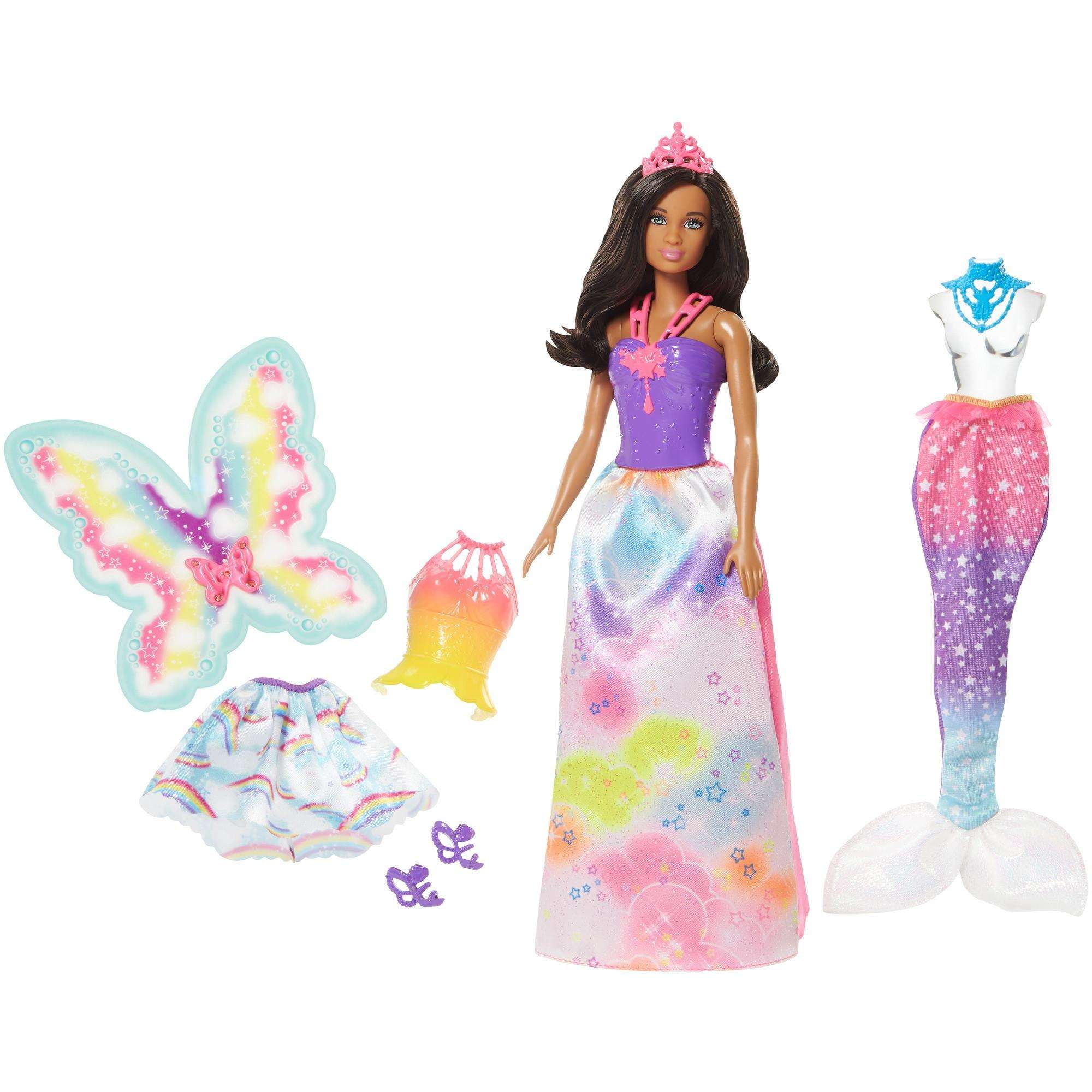 barbie dreamtopia fairytale dress up doll
