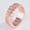 Rose Gold, variant on Simple Leaves Shape Ring Women&Men Jewelry 925 Silver Filled Rings Party Sz 6-10-9-Rose Gold
