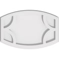 thumbnail image 1 of Ekena Millwork CMP12X8KY 8 x 12 in. Rectangle Kailey Architectural Grade PVC Contemporain Médaillon de Plafond, 1 of 1