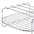 thumbnail image 2 of Hicess 4-Skewers Air Frying Pot Replacement Baking Tray Holder Grilling Rack for HD9232, 2 of 3