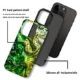 thumbnail image 4 of FKBRCL4U Compatible with iPhone 16 Pro Max Matte Case, Abstract Green Liquid Swirling Alcohol Pattern for Girl Full Body Design Soft Silicone Drop Shock Scratch Protection for iPhone 16 Pro Max, 4 of 7