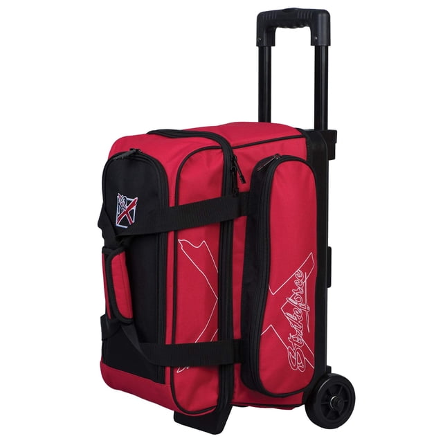 Strikeforce Sac de Quilles à Double Rouleau Hybride (Rouge)