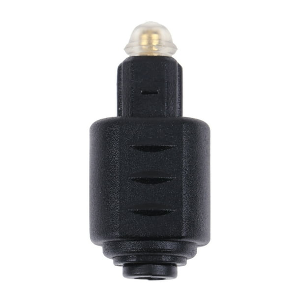 Adaptador Fibra Óptica Toslink A Mini 3 5mm Convertidor Profesional Sin Pérdida Señal Accesorios
