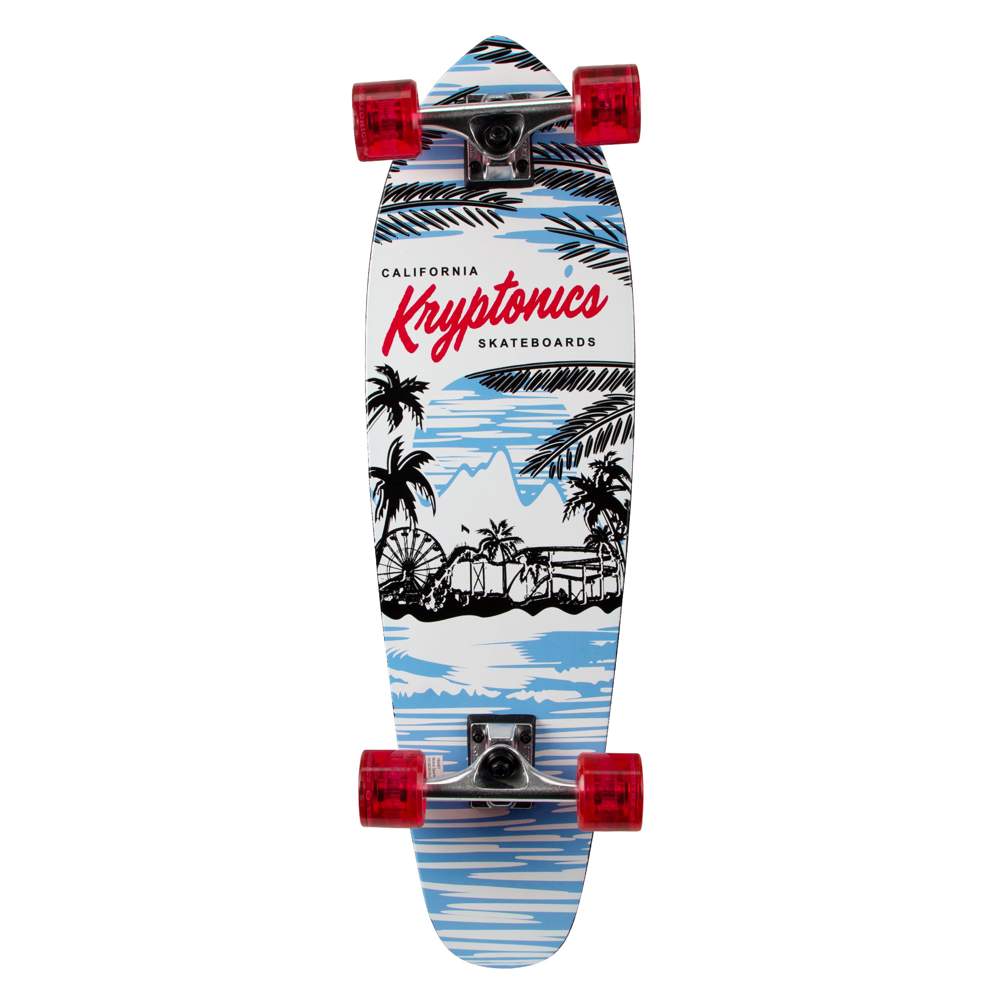 Longboard Skateboard COMPLETO Kryptonics California DD 32 Longboard Dream 