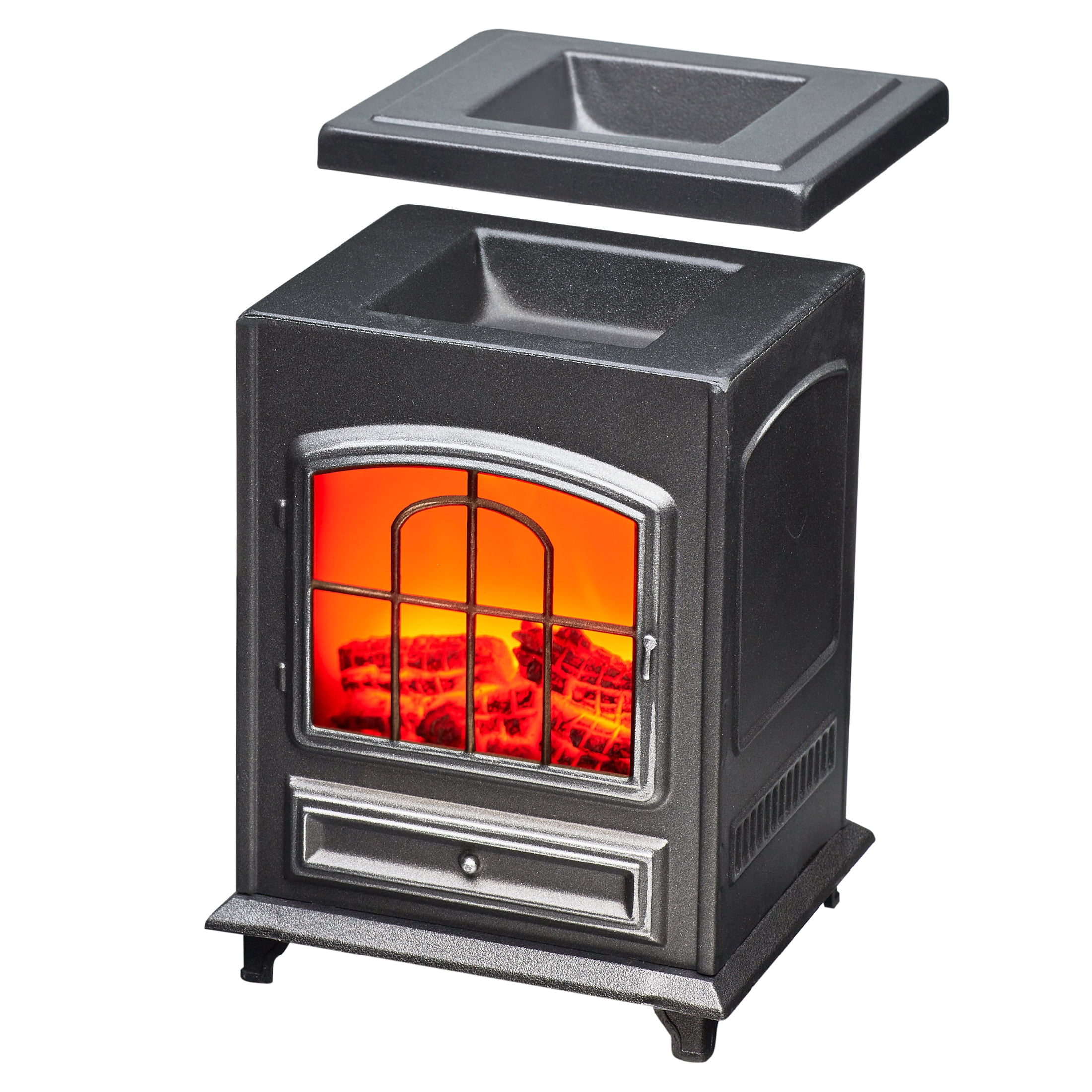 Better Homes & Gardens Birthday Cast Iron Wax Warmer Multi-Color Fireplace, 1 Pack