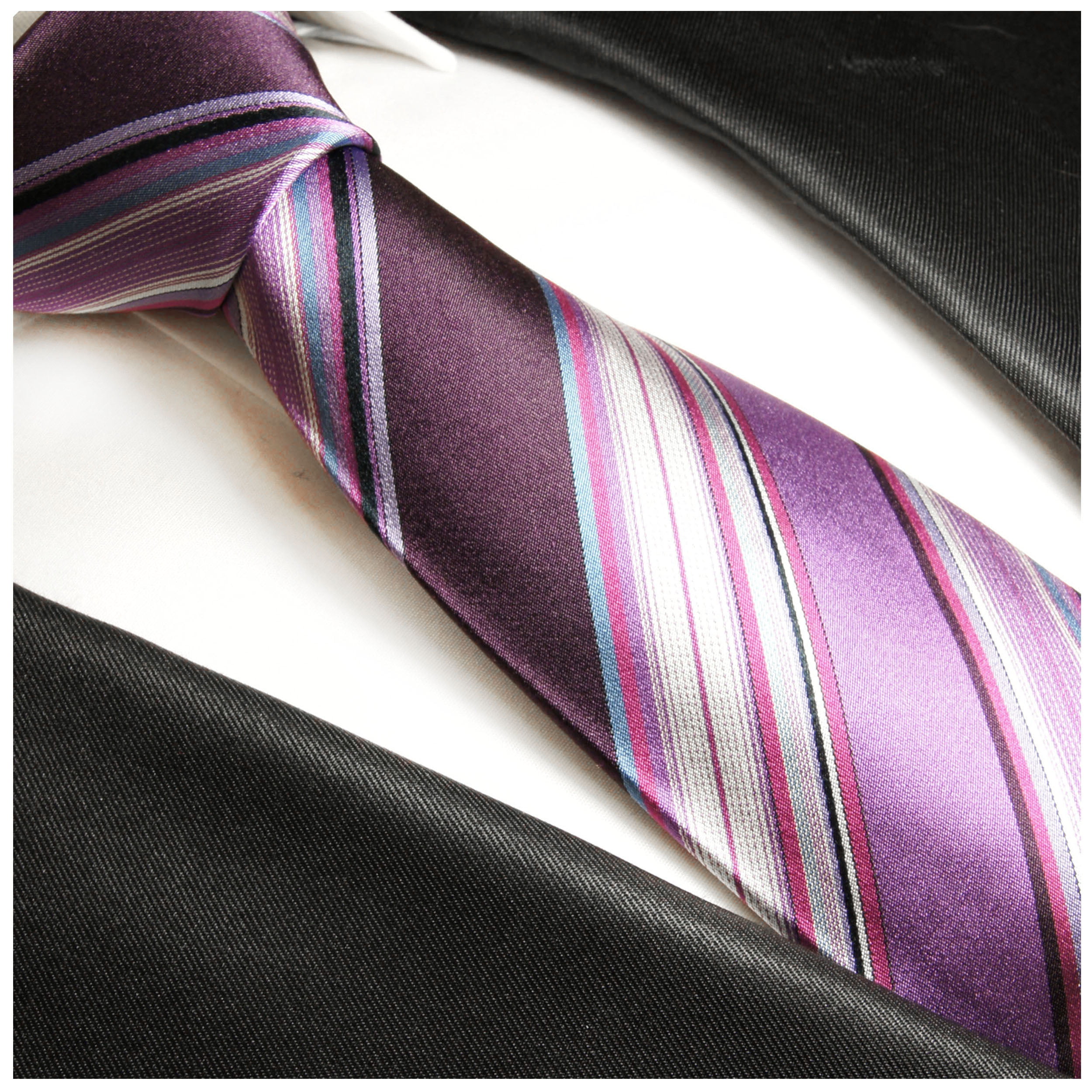 Paisley /& Striped Details about  / Colibryan Cufflinks Pocket Square//Scarf /&Necktie Purple Set