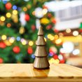 thumbnail image 5 of Farmhouse Rustic Wooden Christmas Trees Tabletop Decorations Simple Wood Christmas Decor Xmas Table Centerpiece Figurines for Home Office Farmhouse Holiday Table Decor, 5 of 8