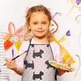 thumbnail image 3 of Scottish Terrier Kids Aprons for Girls and Boys,Adjustable Neck Strap Toddler Aprons for Kids Cooking Baking, 3 of 7