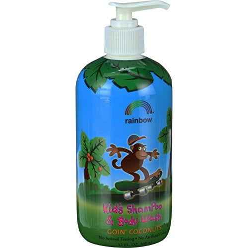 Rainbow Research, Kids Shampoo and Body Wash Goin Coconuts, 12 Fl Oz