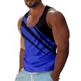 thumbnail image 1 of Mens Summer Surf Beach Tank Top Casual Breathable Sleeveless Top Loose Print Tank Top3XL, 1 of 5