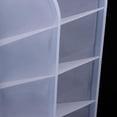 thumbnail image 3 of kusrkot Plastic Desk Organizer Desktop Office Pen Pencil Holder Makeup Storage Tray Pen, 3 of 9