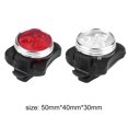 thumbnail image 4 of Faro delantero de bicicleta + lámpara trasera 3 modos MTB luz de seguridad accesorios de ciclismo, 4 of 5