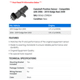 thumbnail image 2 of Camshaft Position Sensor - Compatible with 2006 - 2010 Dodge Ram 2500 2007 2008 2009, 2 of 2