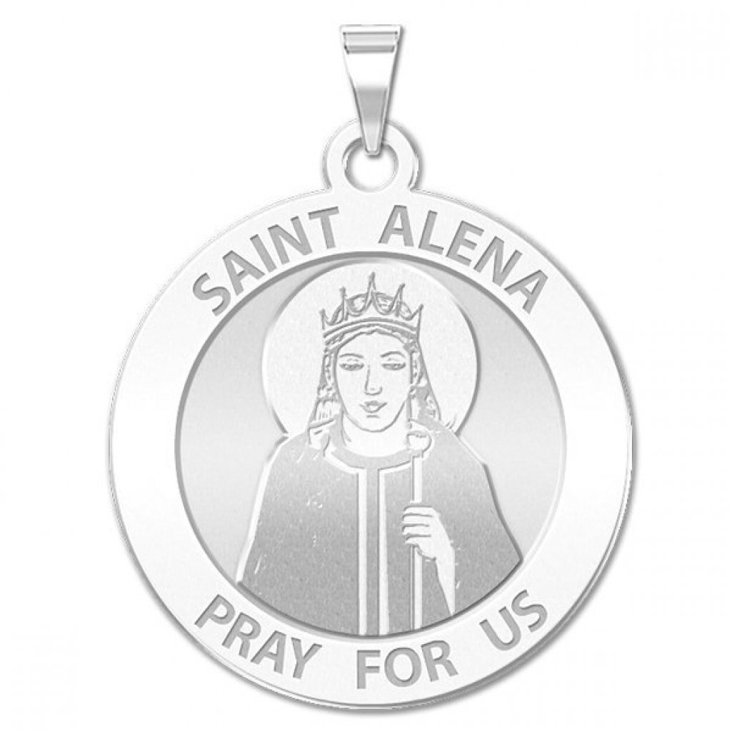St. Albert The Great Medal - Catholic Patron Saint Medal, Handmade In Italy (Approx. 3/4 Inch)