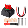 thumbnail image 1 of Battery Disconnect Switch 12V-48V Battery Cut Off Switch On/Off Heavy Duty Waterproof Battery Switch, 1 of 4