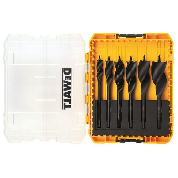 DEWALT - DT90238 Extreme Tri-Flute Spade Bit Set, 6 Piece