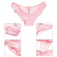 thumbnail image 5 of 7 Pack Women's Lace Panties See Through Low-rise Hipster Bikini Panty Breathable Soft Stretch Underpants, 5 of 6
