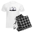 thumbnail image 6 of CafePress - Nap Time Westie Men's Light Pajamas - Men's Light Loose Fit Cotton Pajama Set, 6 of 7