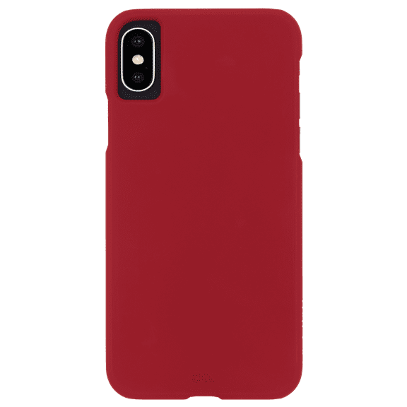 Case-Mate iPhone Xs Barely There Cardinal Case