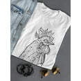 thumbnail image 3 of Beautiful Boho Paisley Rooster T-Shirt Women -Image by Shutterstock, Female Large, 3 of 4