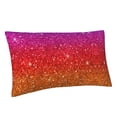 thumbnail image 2 of Easygdp Rainbow Glitter Envelope Closure Pillowcase - 20x36in, Queen Pillowcase, Breathable, Stain-Resistant, Wrinkle-Free, 2 of 9