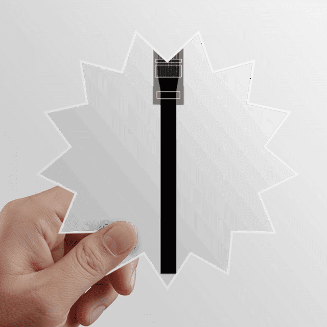 Internet Cable Black Plug Pattern Sun Vinyl Sticker Luggage Graffiti Flower Decal
