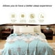 thumbnail image 4 of Summer Cooler Quilt Plants Prints Toile Farmhouses Soft Breathable For Hot Sleepers And Night Sweats Cooler Comforter Double Sided Cold Effect Blanket Cooler, 4 of 6