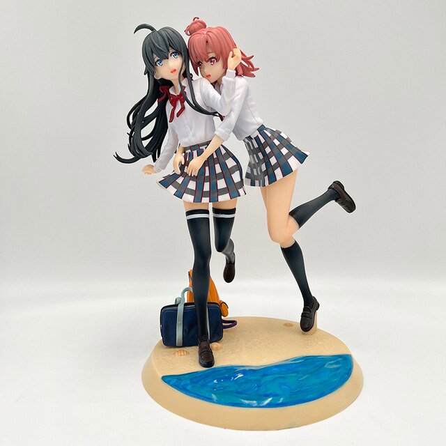 Yuigahama Yui Yukinoshita Yukino, figura de My Teen, comedia romántica, Snafu, Anime Sexy, versión final, 24cm Figura de acción modelo muñeca Juguetes