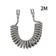 thumbnail image 2 of suyin Women\'S Washer Telescopic Spring Water Inlet Pipe Telephone Line Shower Hose, 2 of 3