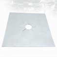thumbnail image 2 of 1pcs Doublure de Four Universelle Robuste Feuilles de Protection pour Plaque de Cuisson à Gaz (Argent), 2 of 8