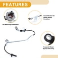 thumbnail image 4 of Unique Bargains ABS Wheel Speed Sensor No.27540AG14A Rear Left ABS Sensor Anti-lock Braking System Sensor for Subaru Legacy 2007-2009, 4 of 7