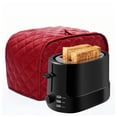 thumbnail image 3 of HOMEIORA Quilted Toaster Cover, Polyester, 2 Slice, Dustproof Appliance Cover, 1 Pack, 3 of 4
