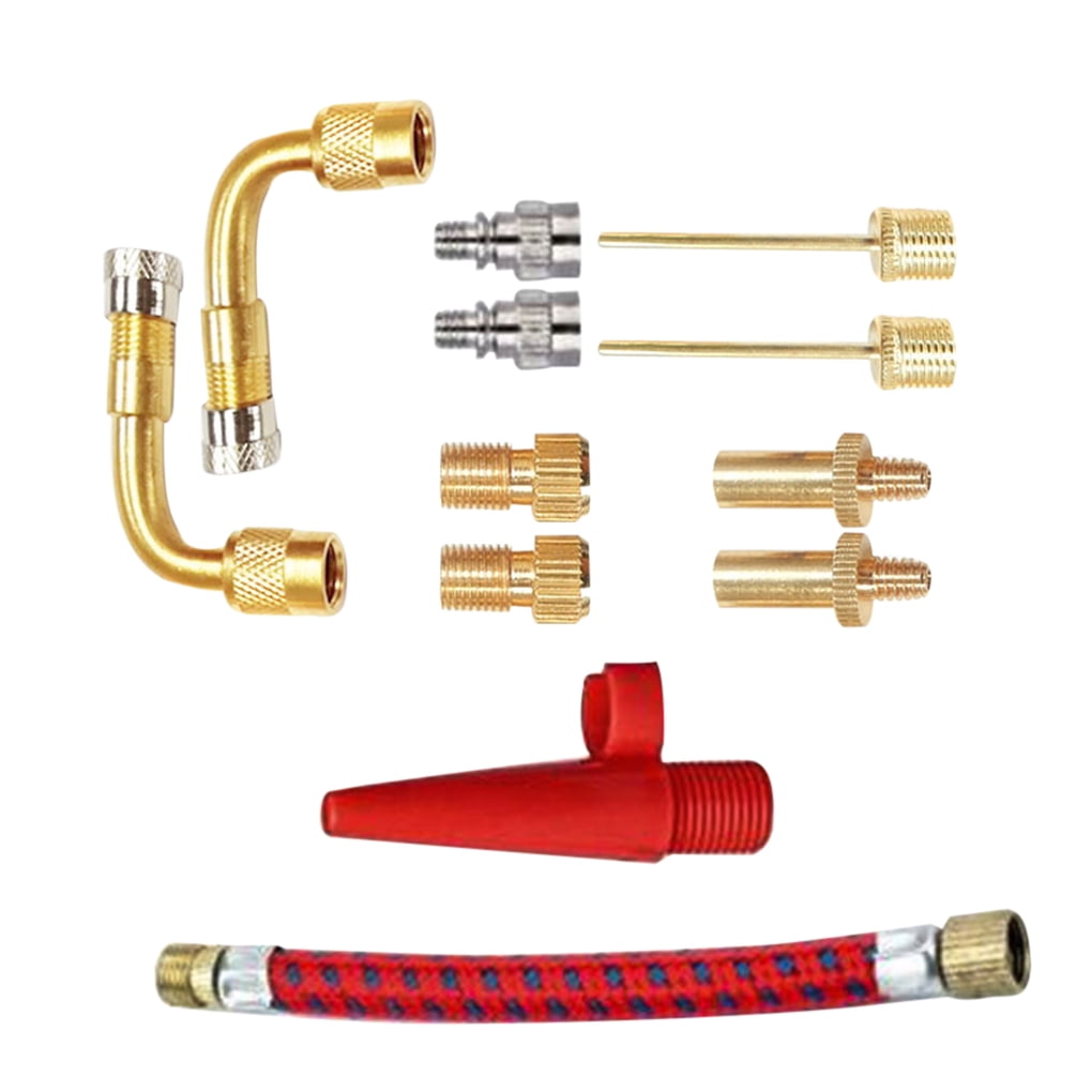 Buy Fearlessin 12pcs Football Brass Valve Converter Kit Basketball Air