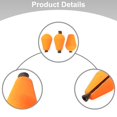 thumbnail image 2 of 5Pcs/Set Fly Fishing Floating Foam Units Teardrop Strike Indicator Red, 2 of 9