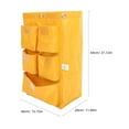 thumbnail image 2 of Masteelf  Clean Car Bag Cleaning for Janitorial Cart Housekeeping Yellow, 2 of 7
