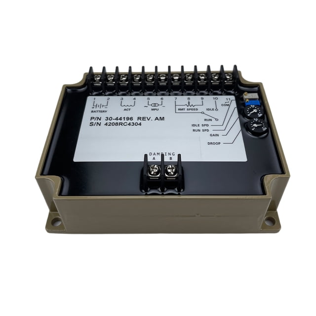 Eigraketly Generador eléctrico de 12V y 24V, placa reguladora de velocidad, controlador, módulo de Control de motor, reemplazo para actuador Herramientas eléctricas