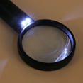 thumbnail image 5 of Hyper Tough 3-Piece LED Lighted Magnifying Glass with Tweezers, 3X Magnification, 5 of 7