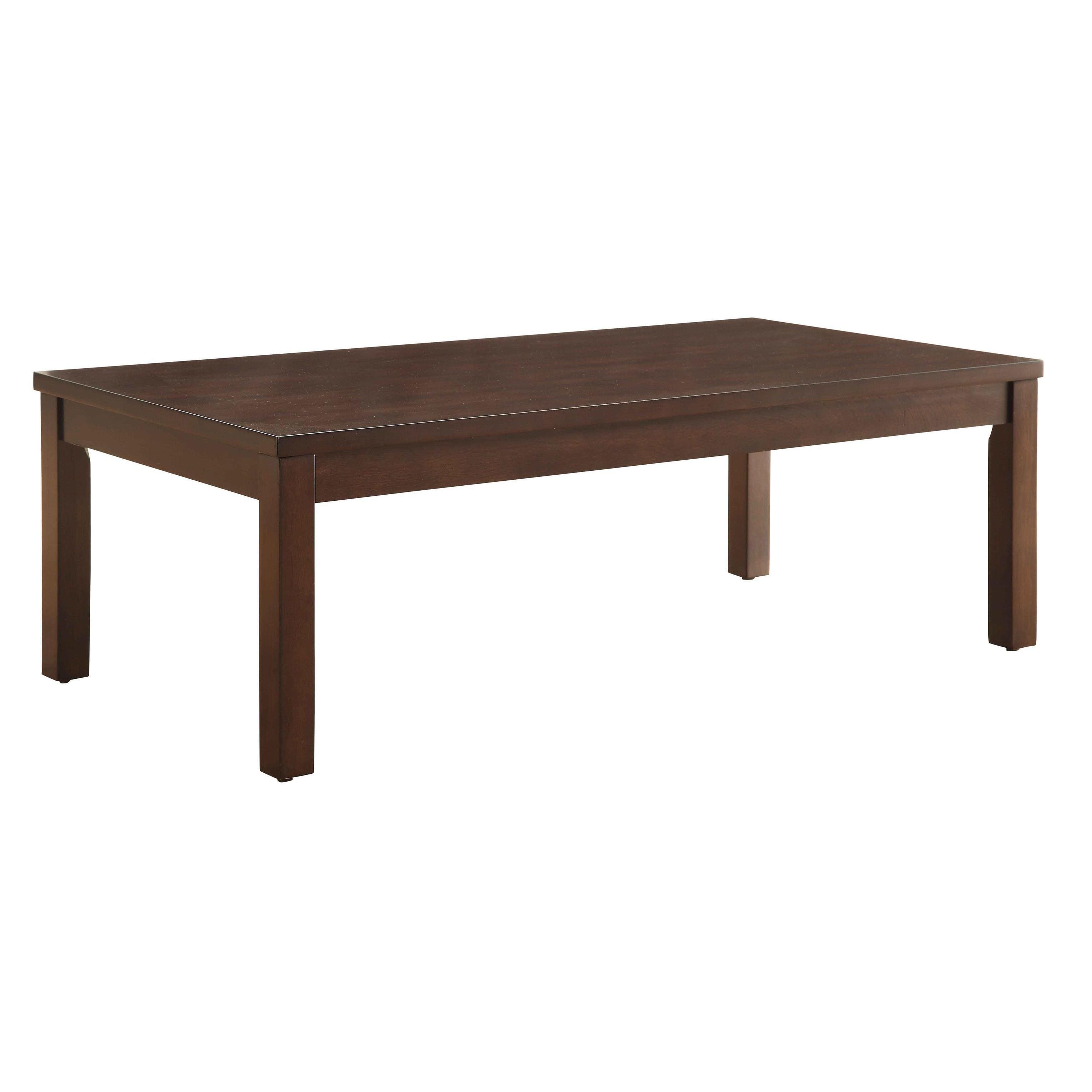 ACME Malak 3Pc Pack Coffee/End Table Set, Walnut-Finish:Walnut,Style:Contemporary/Casual - image 3 of 4