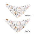 thumbnail image 3 of Naloa Fall Rabbit Dog Bandana Large and Small-Dog Scarf Bib Handkerchief Accessories for Dogs and Cats(S-L)-Medium, 3 of 5