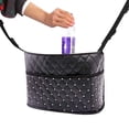 thumbnail image 2 of Soporte para bolso de coche, organizador de respaldo de asiento de cuero, bolsa de malla de gran capacidad, almacenamiento y bolsillo para bolso, bolsa de red para respaldo de asiento, soporte para, 2 of 8