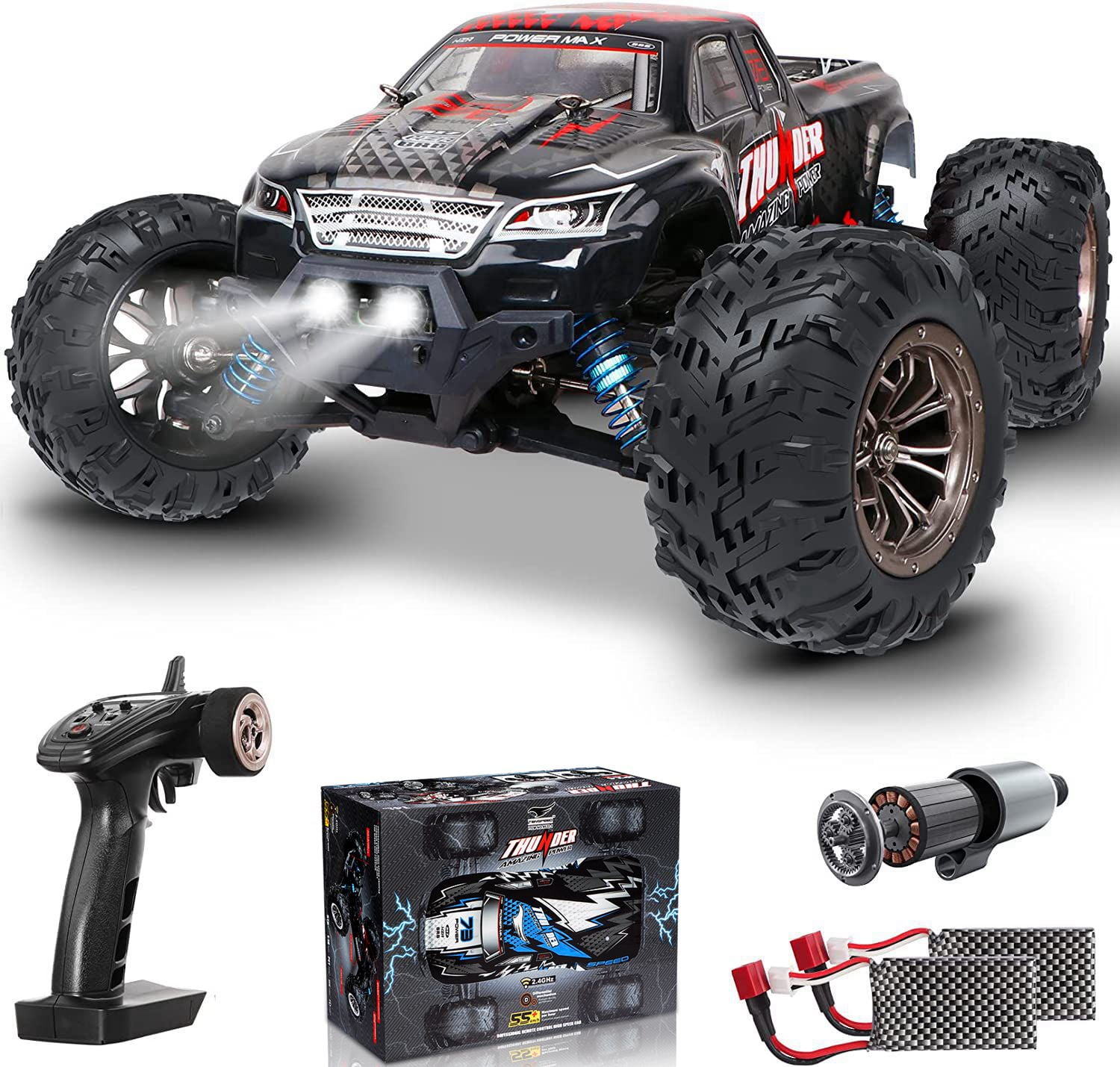 Beefunni RC Cars Remote Control Car for Boys, 2.4 GHZ High Speed Racing