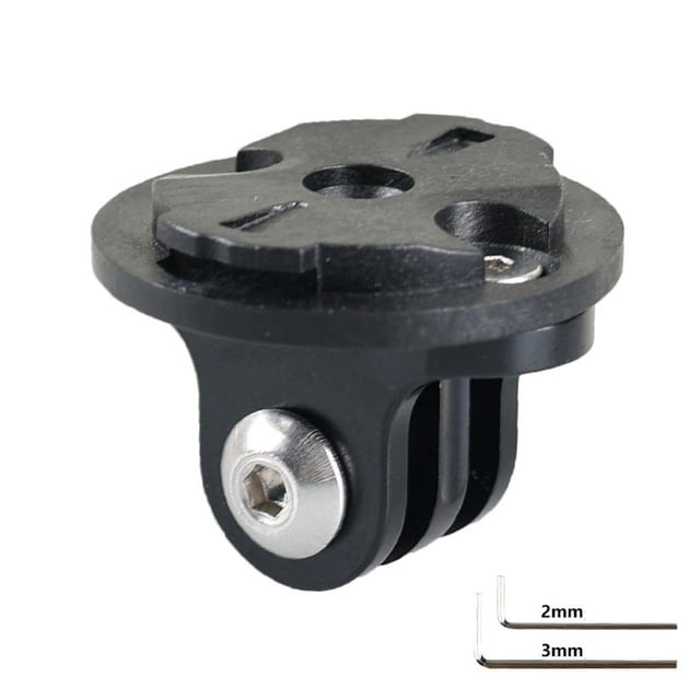 MYG Bike Camera Mount for Gopro Bicycle Computer Male Holder Adapter for Garmin
