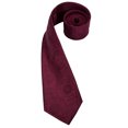 thumbnail image 5 of Hi-Tie Burgundy Tie Sets for Men Dark Red Floral Silk Necktie Pocket Square Cuff-links Sets Wedding Business Holiday, 5 of 6
