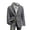 Gray, variant on Men's Christmas Blazer Vintage Holiday Corduroy Suit Jacket Slim Fit Fashion Casual Sport Coat Trendy Winter Colthes