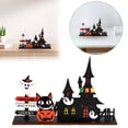 thumbnail image 2 of Décoration de Bureau en Bois pour Halloween, 2 of 7