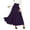 Purple, variant on Sngxgn Womens Skirts Long Skirt for Women High Waist Dresses(,M)