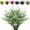 White, variant on Sinhoon Artificial Plants Lavender, 8 Bundles Outdoor UV Resistant Greenery Fake Shrubs Simulation Plants Indoor Outside Hanging Planter Home Garden Decor (White)