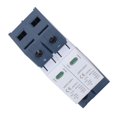 thumbnail image 1 of 2P 40KA Surge Protector Device DIN Rail Mount DC Photovoltaic Surge Protector 600V DC Electrical Protection Device, 1 of 2